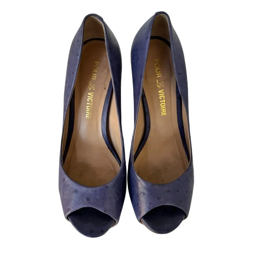 Pour La Victoire Platform Heels Sz 6